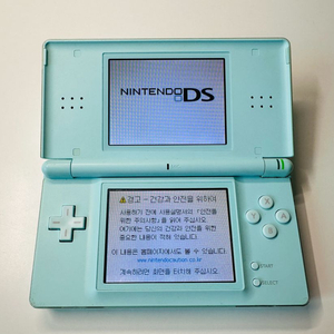 닌텐도 DS Lite DSL 아이스블루 한글 정발판 판매 (3DS, GBA, 게임보이) 이미지