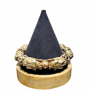 18k염주팔찌,용팔찌,부산금팔찌,남성팔찌,할로우팔찌 이미지