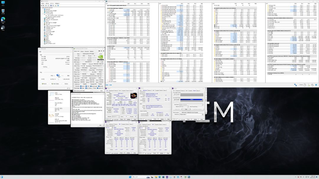 9800X3D/RTX 5080/DDR5 32GB/2TB 고사양게이밍 pc 이미지