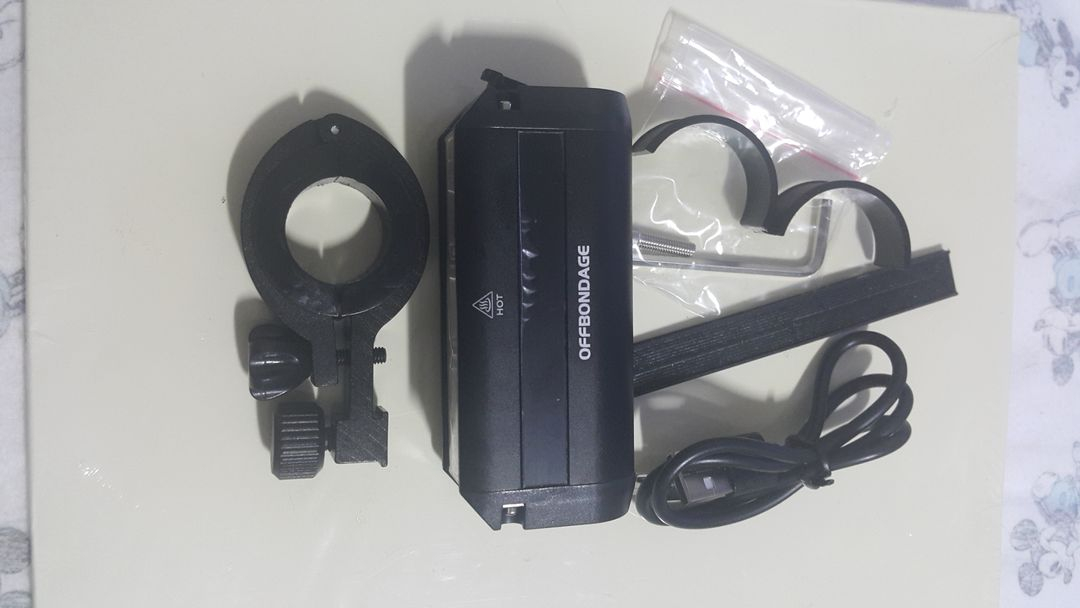 자전거 라이트 랜턴 퀵보드 전기자전거 오토바이 충전식 이미지