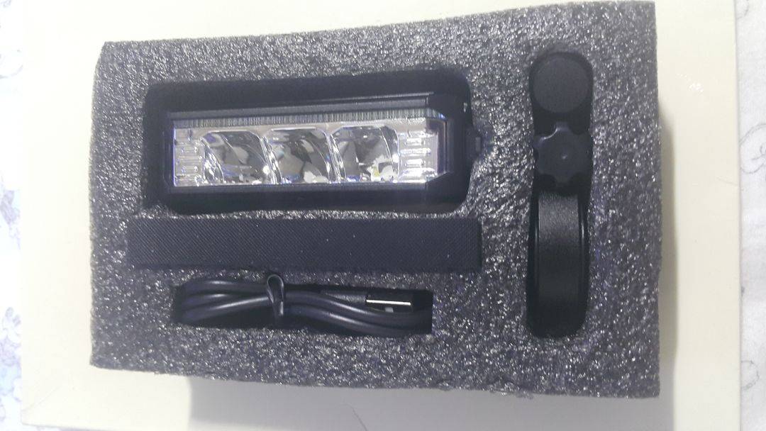 자전거 라이트 랜턴 퀵보드 전기자전거 오토바이 충전식 이미지