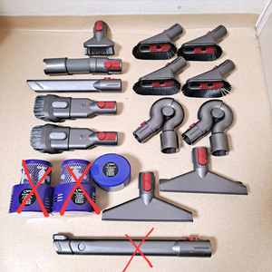 정품 다이슨 청소기v8 7 10 11 12 15 악세사리 키트 노즐 부품 이미지