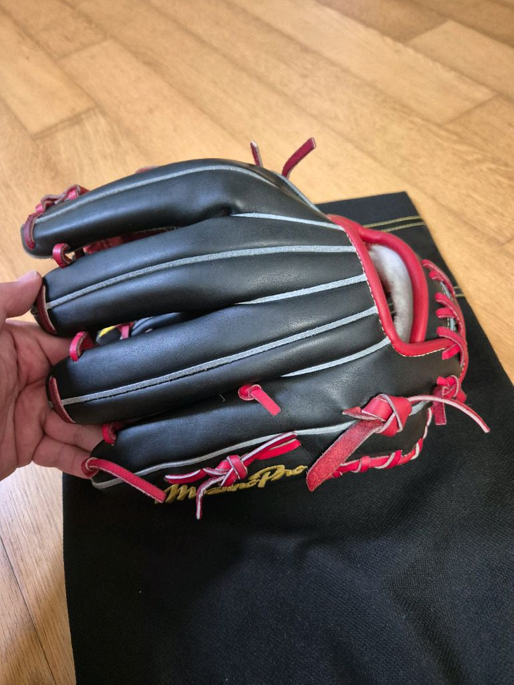 미즈노 프로 하가재팬 오더 AXI 패턴 글러브 이미지