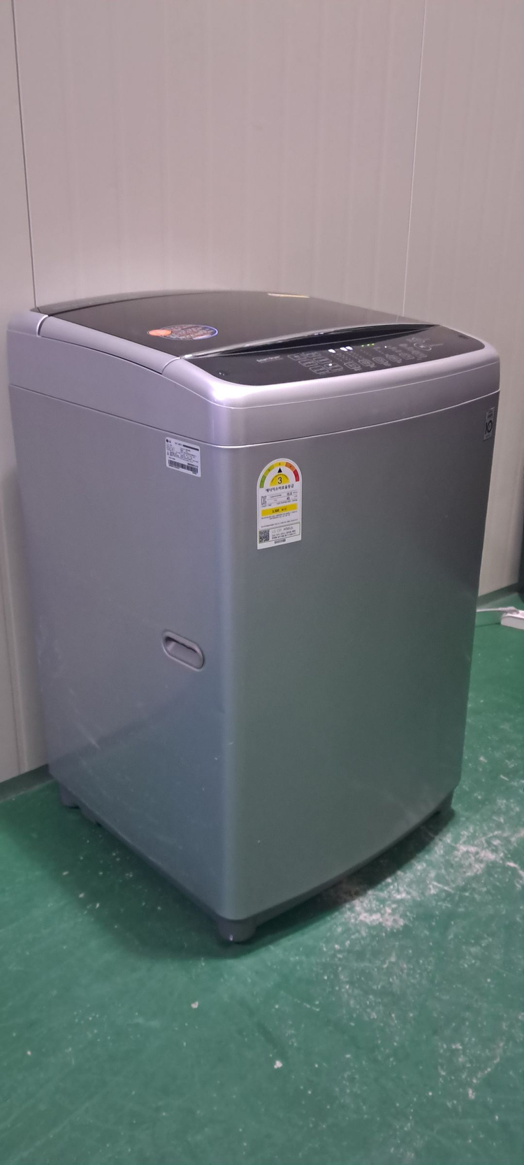 2744 엘지 15KG 통돌이세탁기(메탈+블랙라벨) 이미지