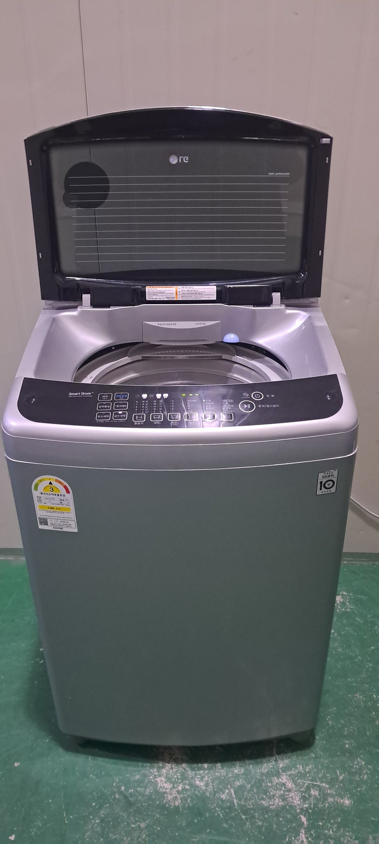 2744 엘지 15KG 통돌이세탁기(메탈+블랙라벨) 이미지