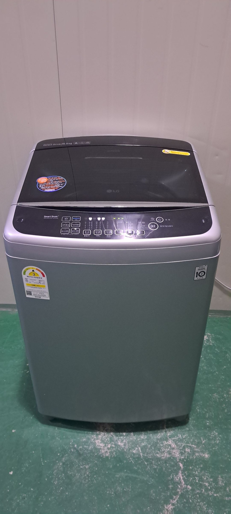 2744 엘지 15KG 통돌이세탁기(메탈+블랙라벨) 이미지