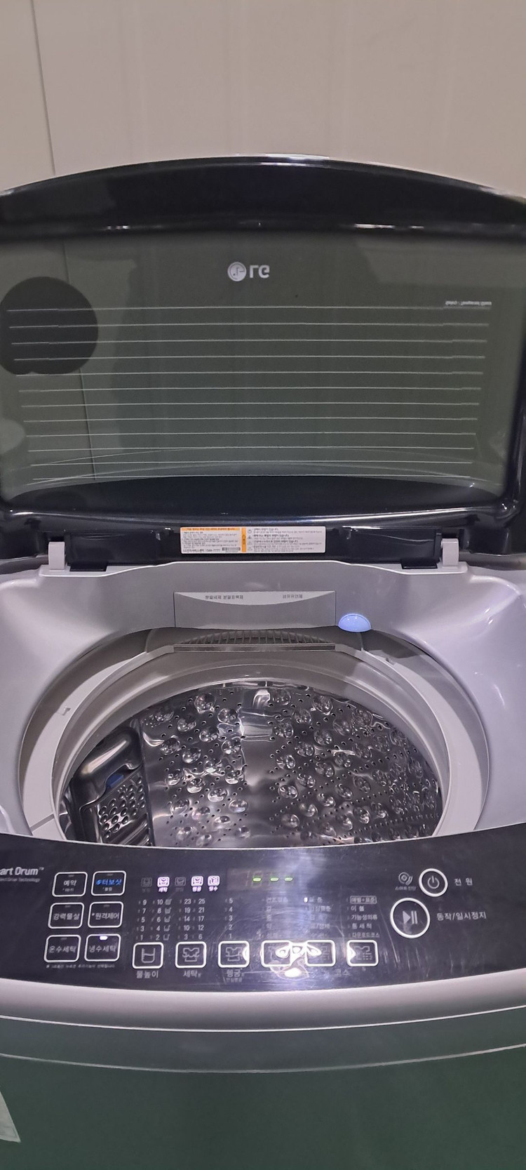 2744 엘지 15KG 통돌이세탁기(메탈+블랙라벨) 이미지