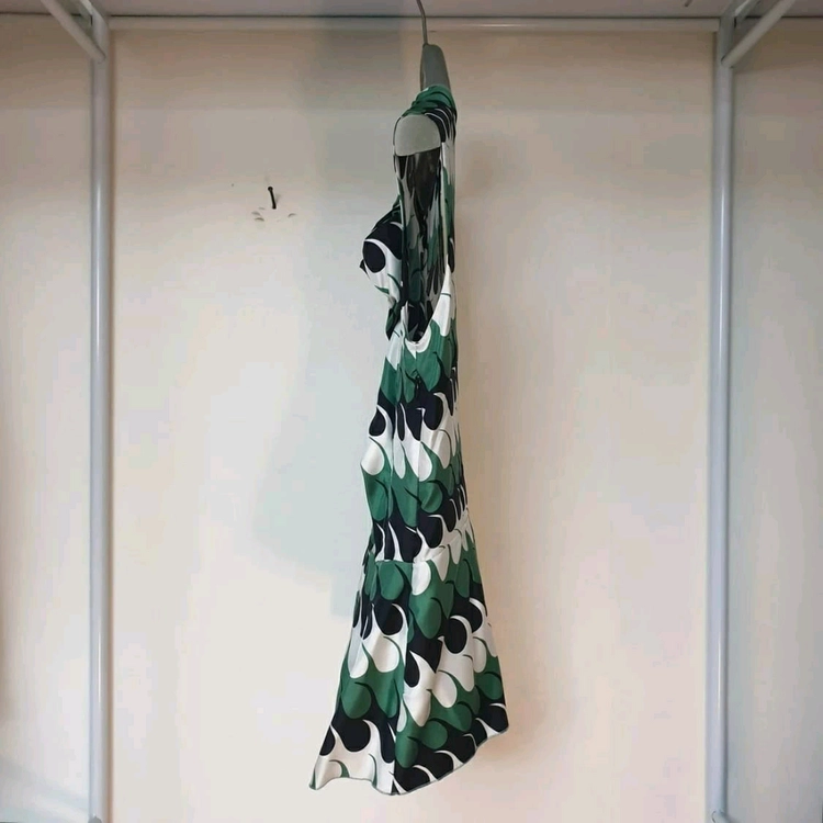 명품 MARNI 마르니 리조트컬렉션 웨이브패턴 보우 실크 블라우스 이미지