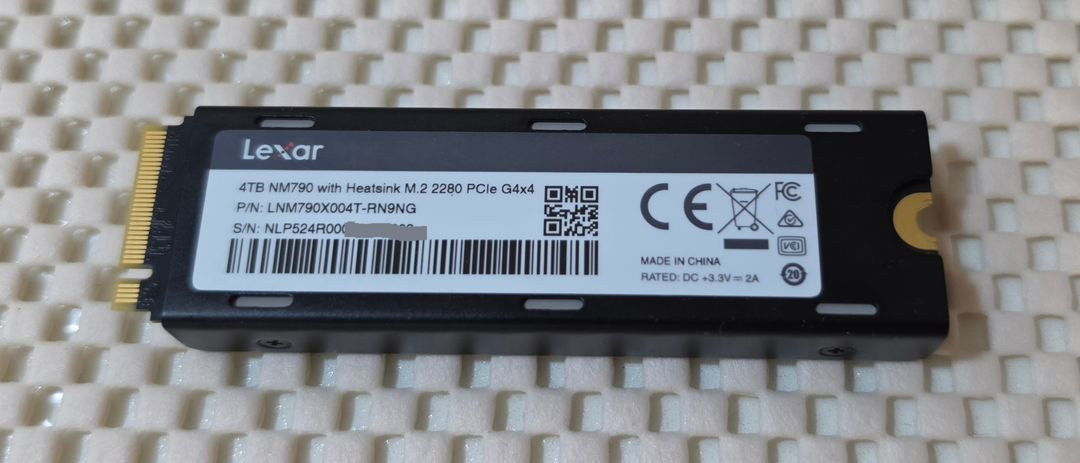 NVMe SSD 4TB PS5 렉사 NM790 이미지