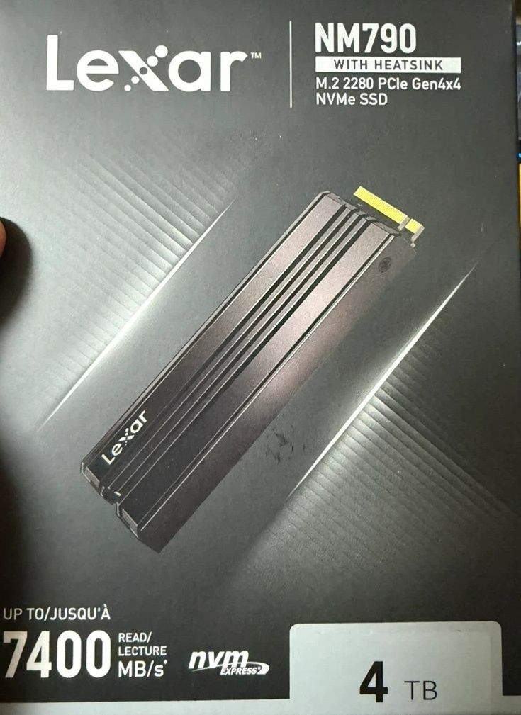NVMe SSD 4TB PS5 렉사 NM790 이미지