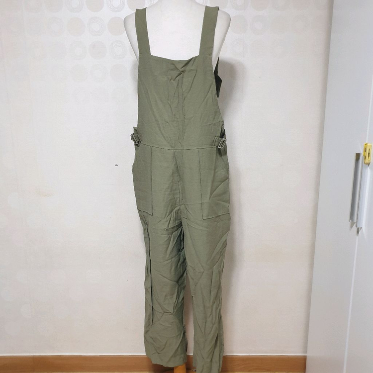 새것/멜빵바지77/카키바지77/점프수트77/홀인원77/여성바지77 이미지