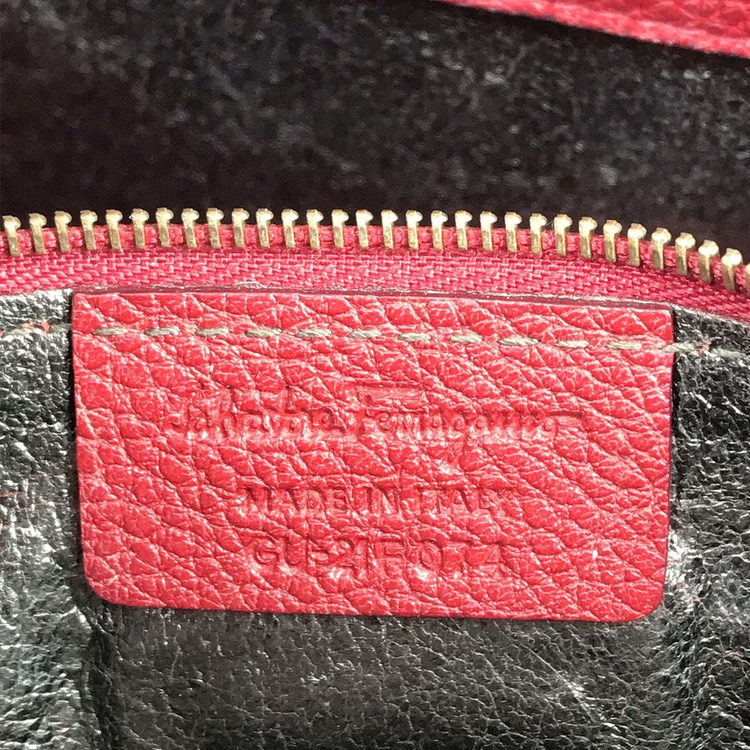 페라가모 Ferragamo 레드 토트백 숄더백 여성 가방 이미지