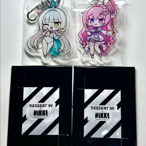 니케 디저트39 도로시 블랑 키링 도로롱 아크릴 포토카드 신데렐라 승리의 여신 콜라보 굿즈 이미지