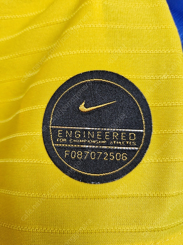 2019 브라질 나이키 홈셔츠 펠레 축구유니폼 상하의세트 여름축구복 (L100) MH89 이미지