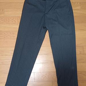 도멜 프리미엄 핀 스트라이프 턴업 팬츠 32 Dormeuil 이미지