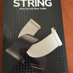 TRYX STRING PCIE 5.0 라이저 케이블 (200mm, 블랙) 이미지