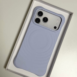 (미개봉 새상품) 아이폰17프로맥스 케이스티파이 리플케이스 페리윙클 이미지