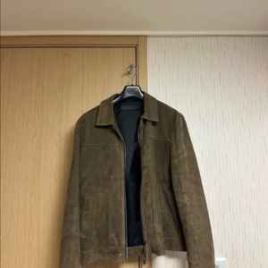 (50)느와르라르메스 스웨이드 자켓 카키브라운 이미지