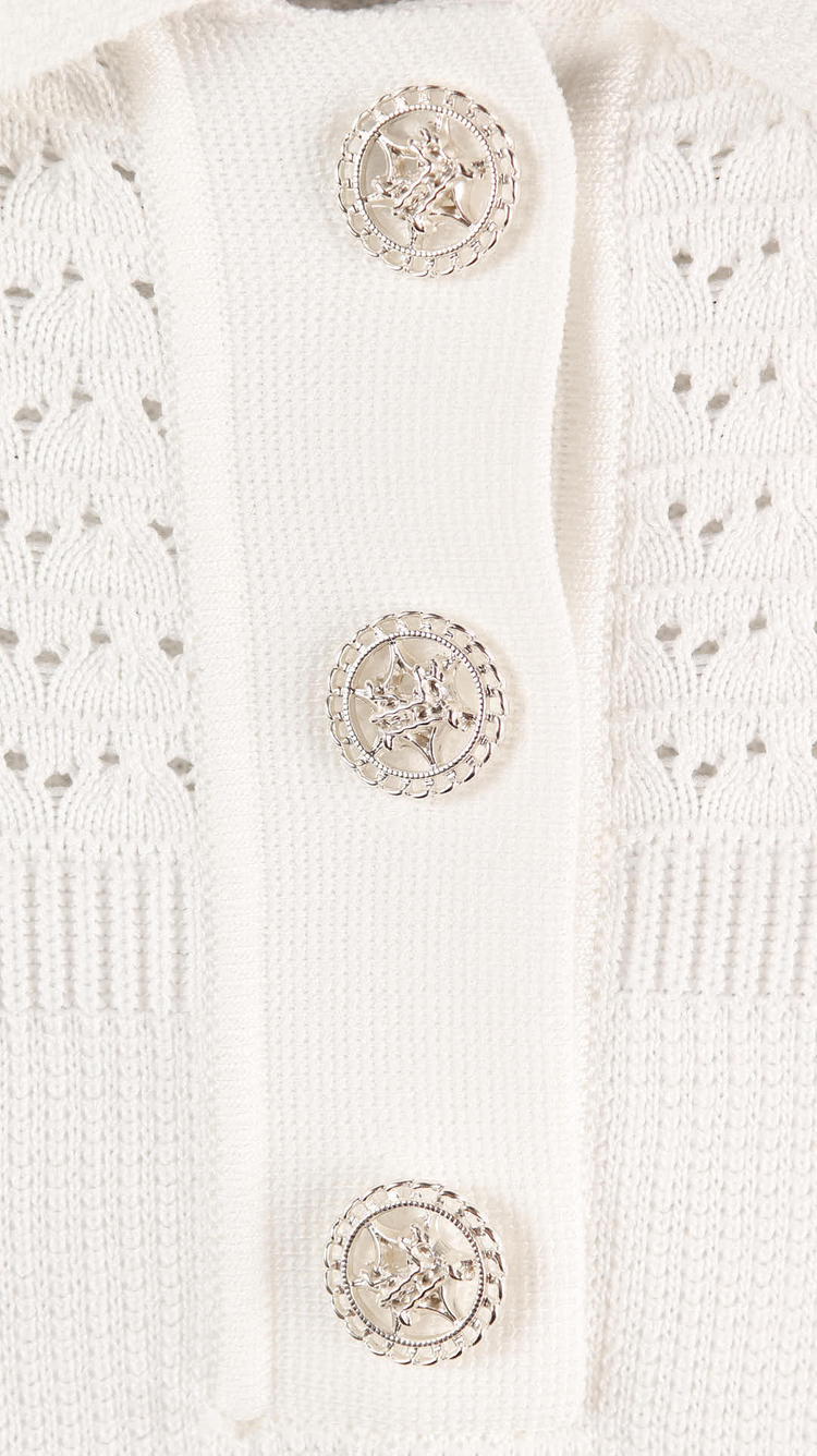 칼라거펠트 반팔 니트 이미지