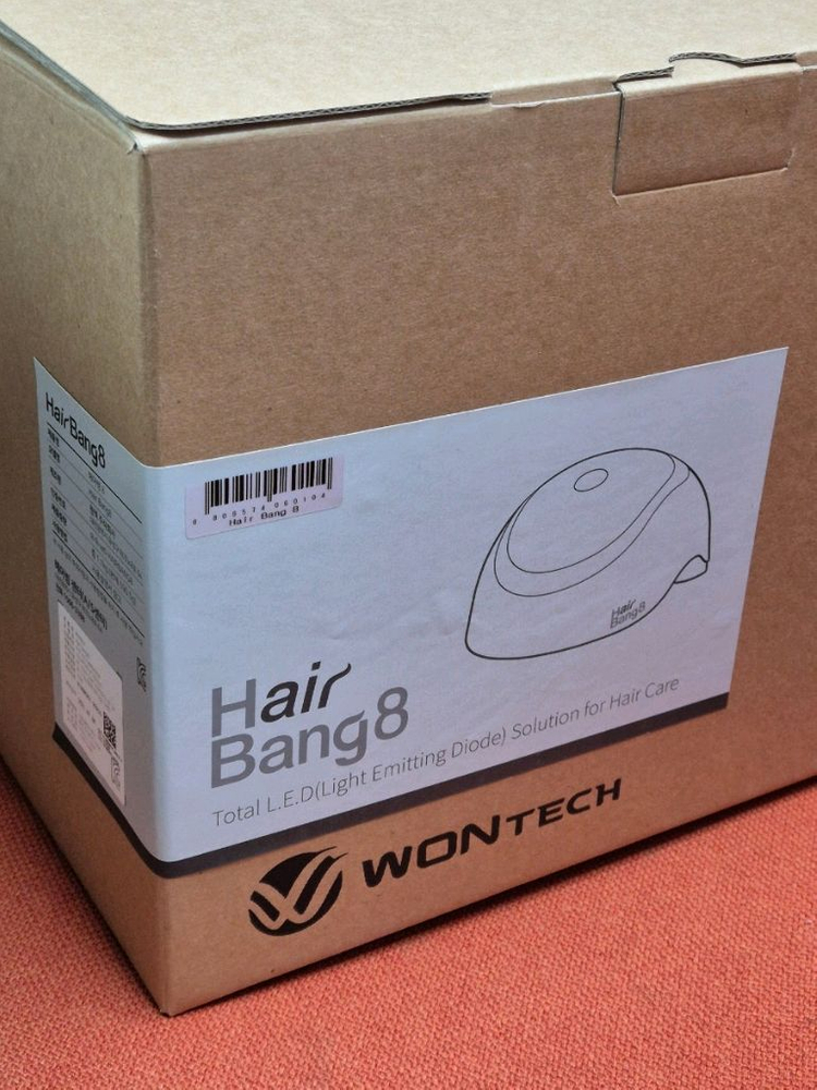 미개봉 새상품 헤어뱅 두피 관리기 케어 기기 LED 이미지