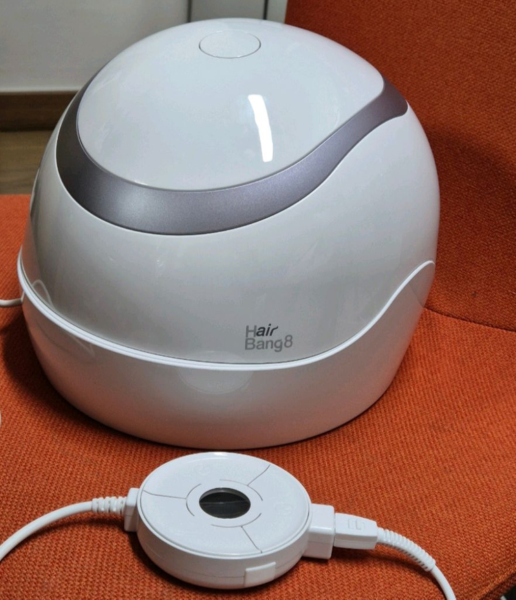 미개봉 새상품 헤어뱅 두피 관리기 케어 기기 LED 이미지