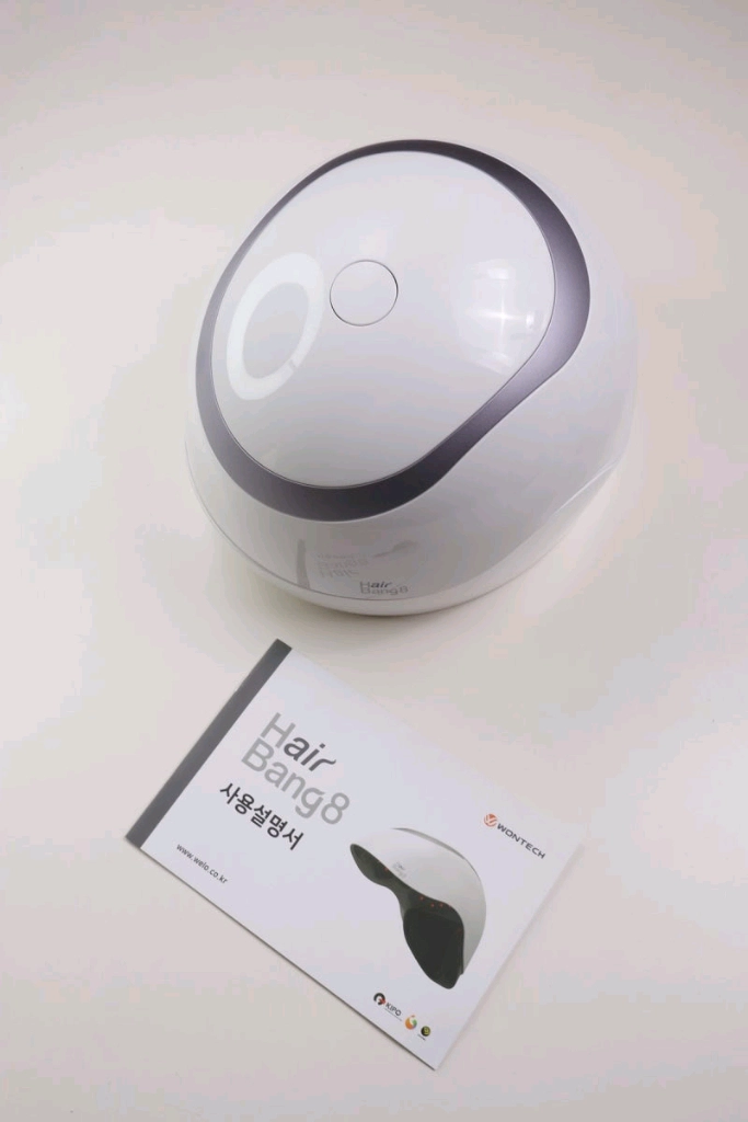 미개봉 새상품 헤어뱅 두피 관리기 케어 기기 LED 이미지