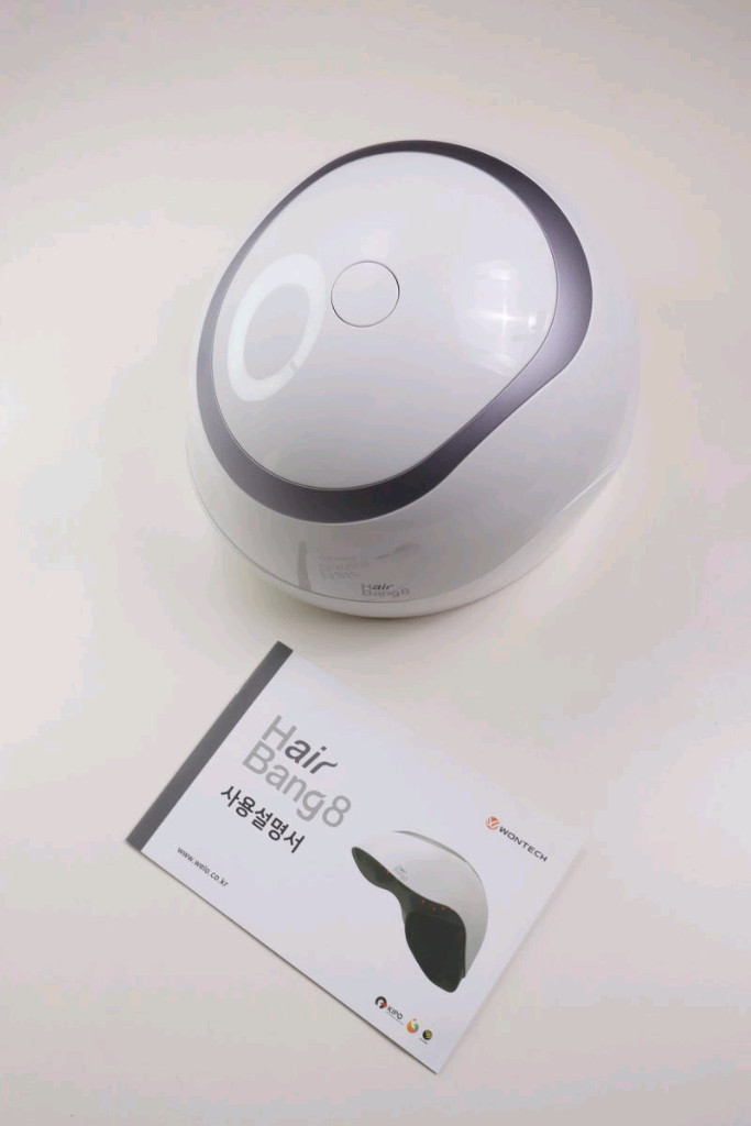 미개봉 새상품 헤어뱅 두피 관리기 케어 기기 LED 이미지