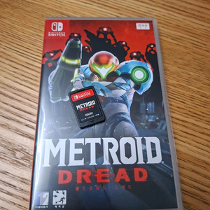 닌텐도스위치 메트로이드 드레드 타이틀 이미지