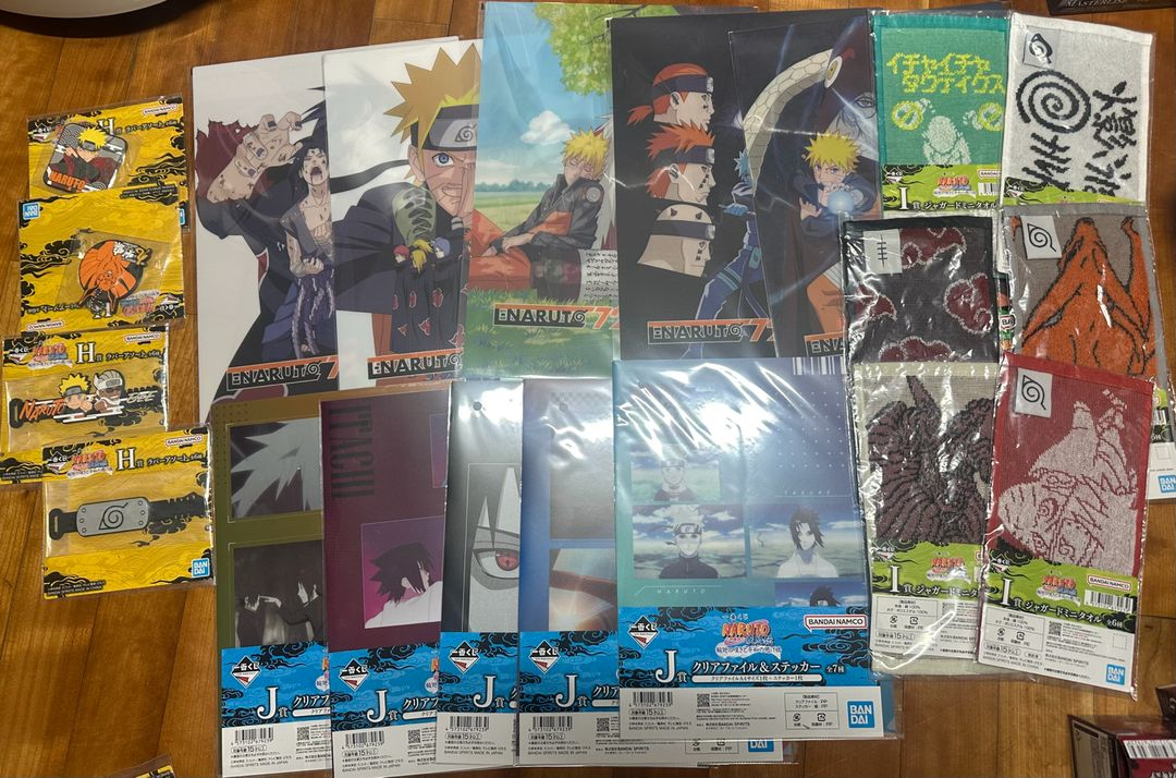 제일복권 나루토 라스트원 육미 히나타 페인 킬러비 지라이야 에코백 귀멸의 칼날 라스트원 도우마 굿즈 이미지