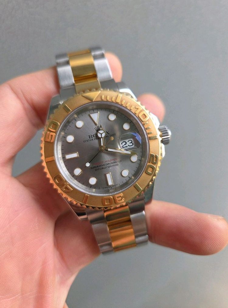 판매/교환) 롤렉스 요트마스터1 18k콤비 이미지