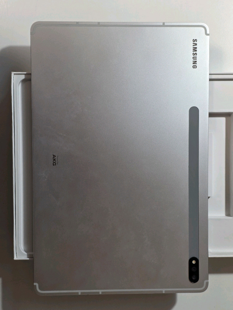 급전필요 삼성 갤럭시탭 S7+ 미스틱 실버 256GB Wifi 부품 이미지