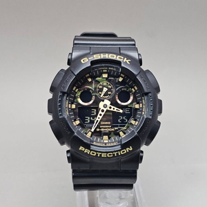 카시오 지샥 GA-100CF 카모 그린 이미지