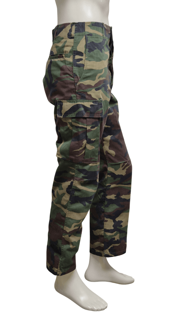 국군 구형 90s 초기형 얼룩무늬 동계 전투복 바지 팬츠 하의 (M) 이미지