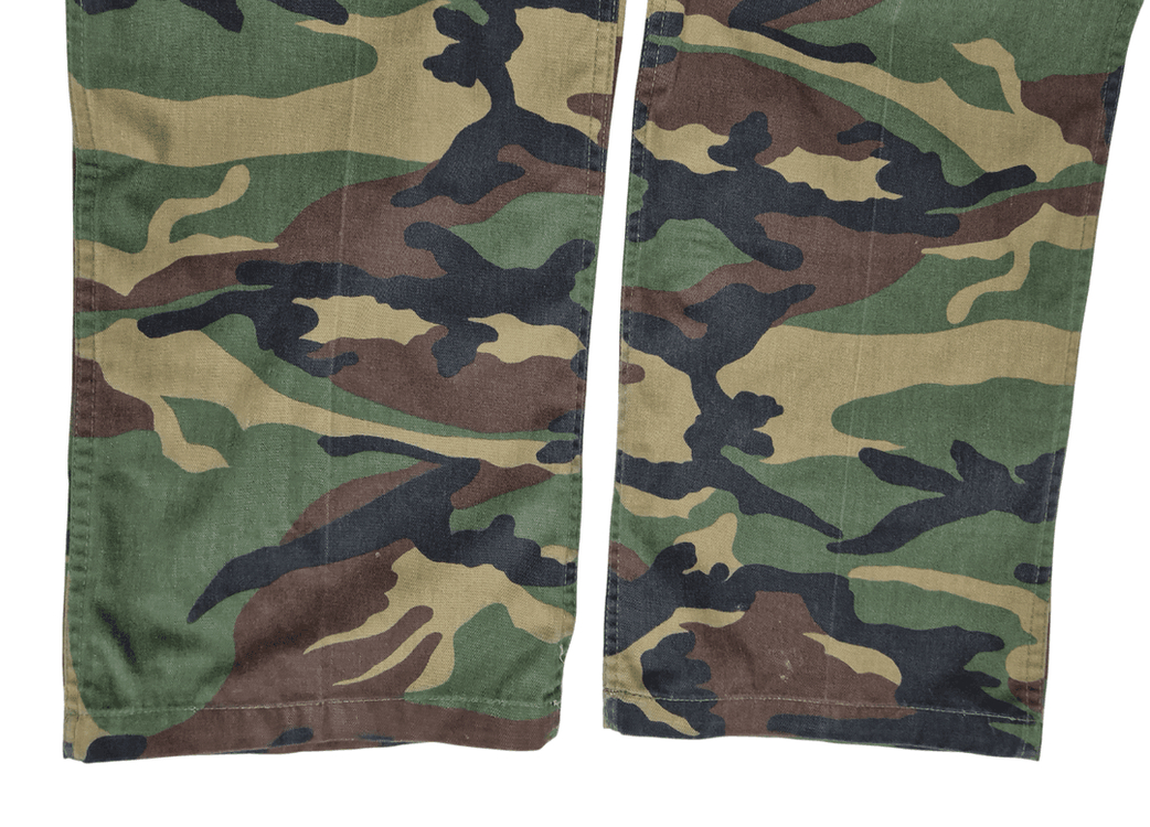 국군 구형 90s 초기형 얼룩무늬 동계 전투복 바지 팬츠 하의 (M) 이미지