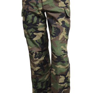 국군 구형 중기형 얼룩무늬 동계 전투복 바지 팬츠 하의 (M) 이미지