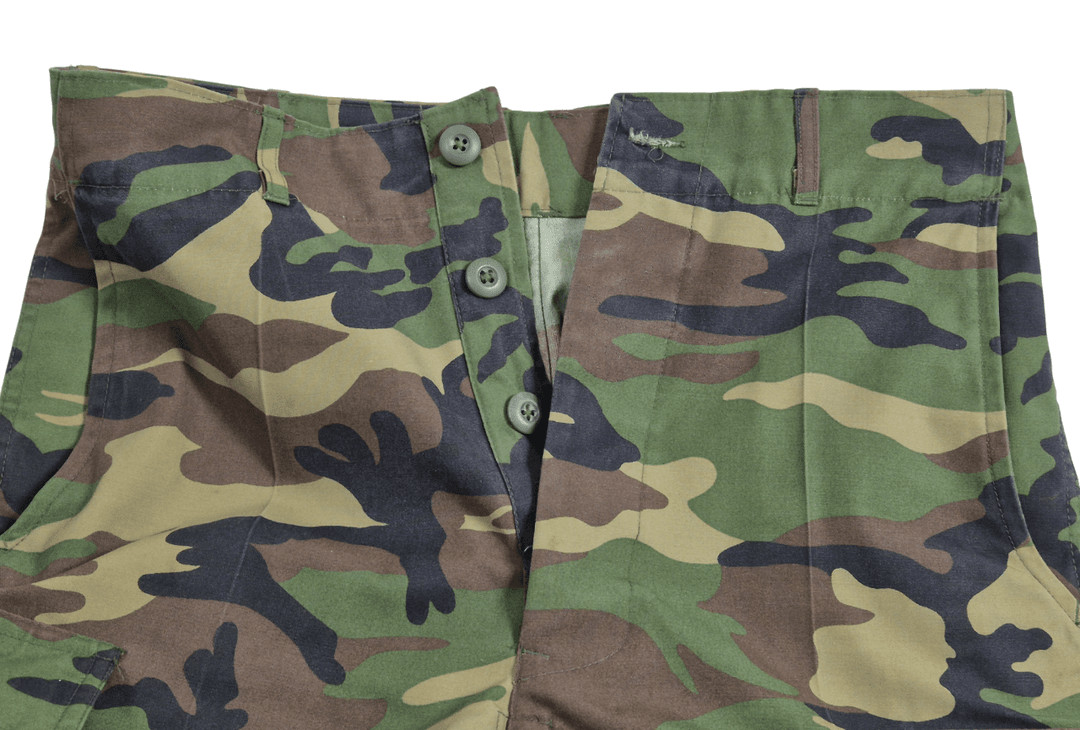 국군 구형 중기형 얼룩무늬 동계 전투복 바지 팬츠 하의 (M) 이미지