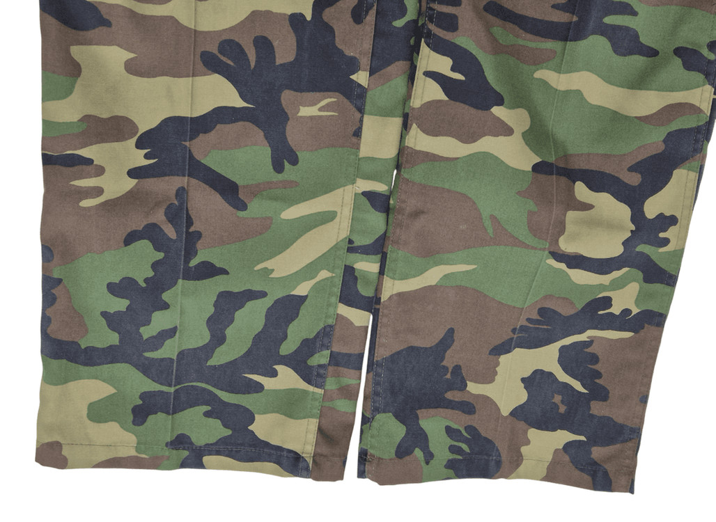 국군 구형 중기형 얼룩무늬 동계 전투복 바지 팬츠 하의 (M) 이미지