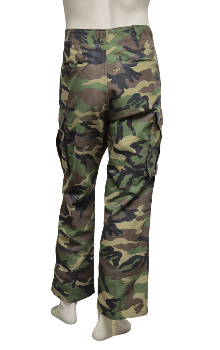 국군 구형 90s 중기형 얼룩무늬 동계 전투복 바지 팬츠 하의 (M) 이미지