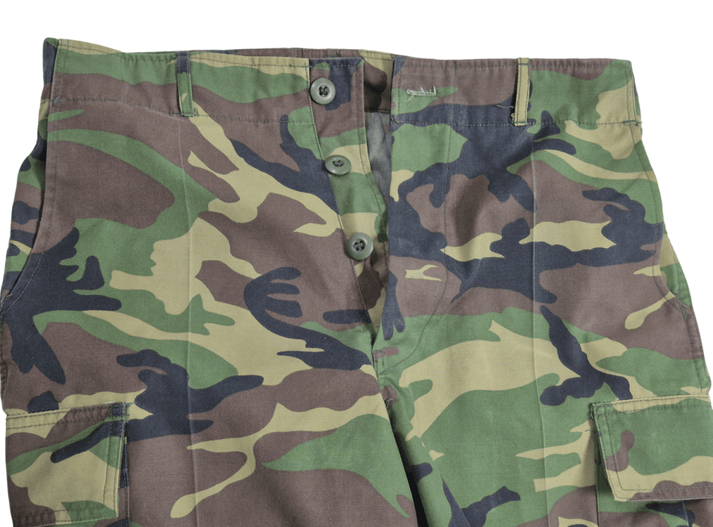 국군 구형 90s 중기형 얼룩무늬 동계 전투복 바지 팬츠 하의 (M) 이미지