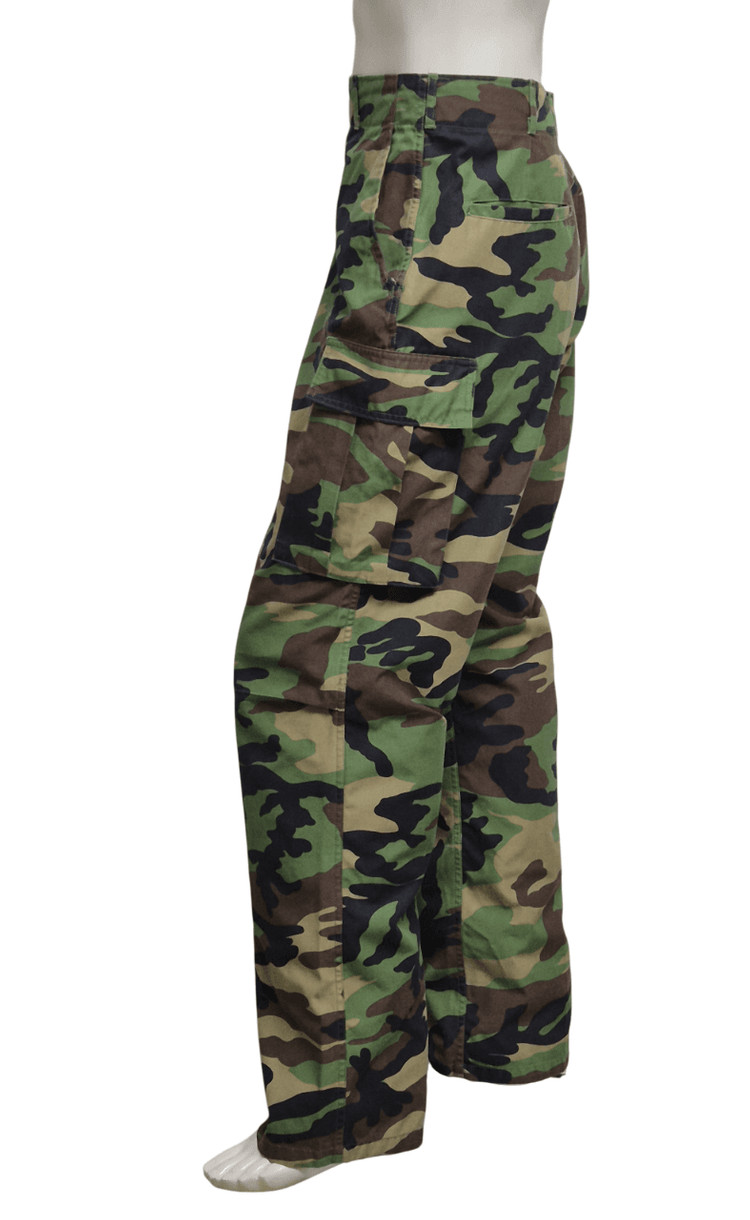 국군 구형 후기형 얼룩무늬 동계 전투복 바지 팬츠 하의 (XL) 이미지