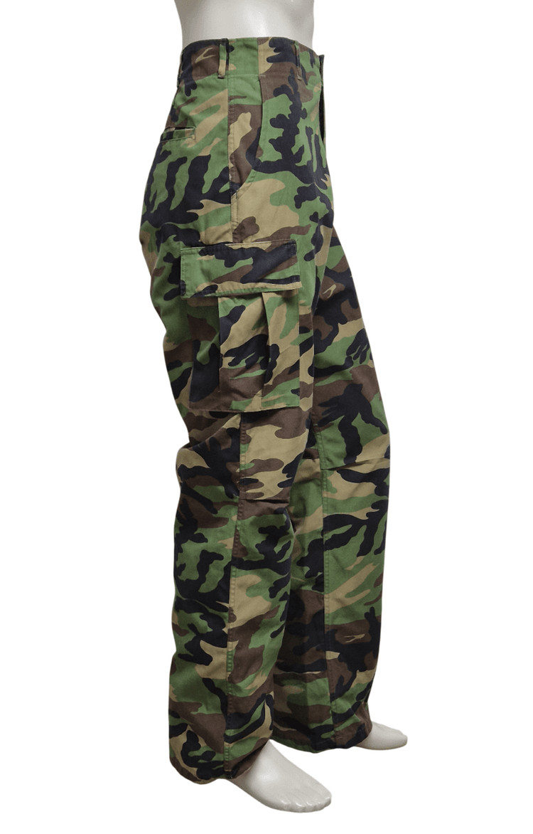 국군 구형 후기형 얼룩무늬 동계 전투복 바지 팬츠 하의 (XL) 이미지