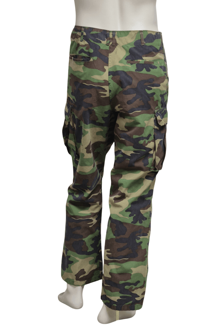 국군 구형 후기형 얼룩무늬 동계 전투복 바지 팬츠 하의 (M) 이미지