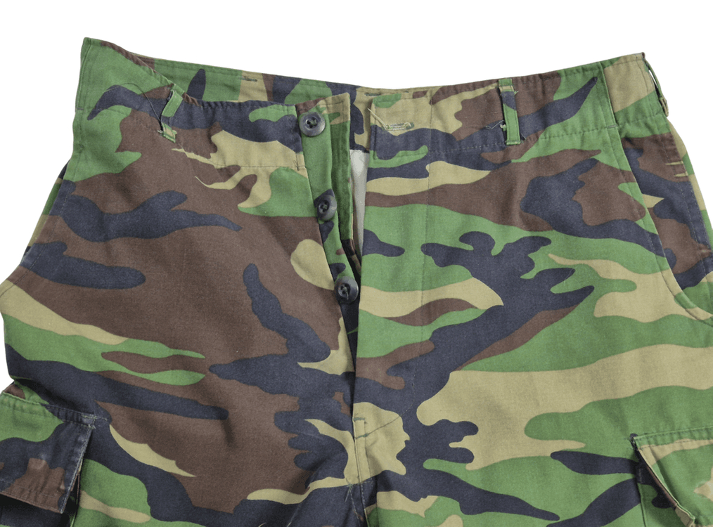 국군 구형 후기형 얼룩무늬 동계 전투복 바지 팬츠 하의 (M) 이미지