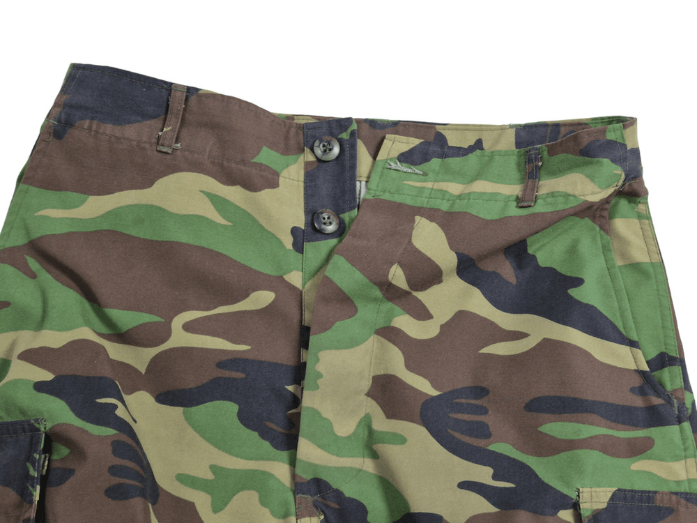 국군 구형 후기형 얼룩무늬 동계 전투복 바지 팬츠 하의 (M) 이미지