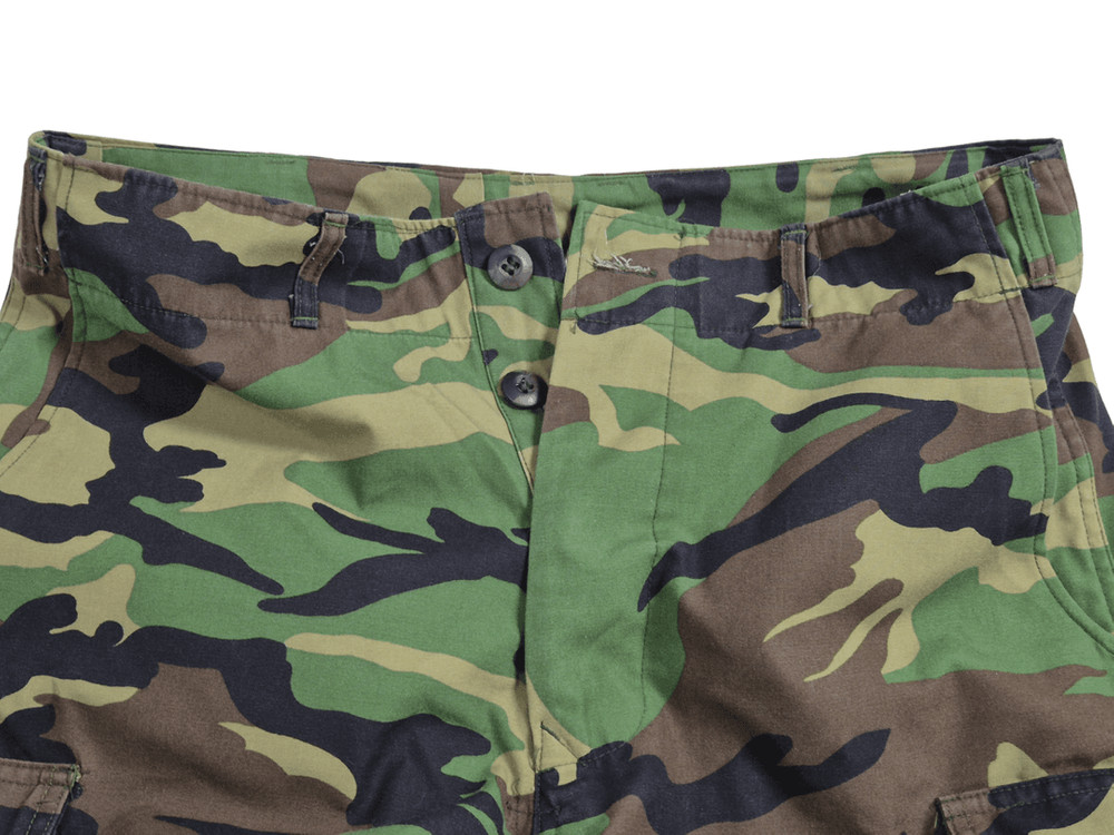 국군 구형 후기형 얼룩무늬 동계 전투복 바지 팬츠 하의 (M) 이미지