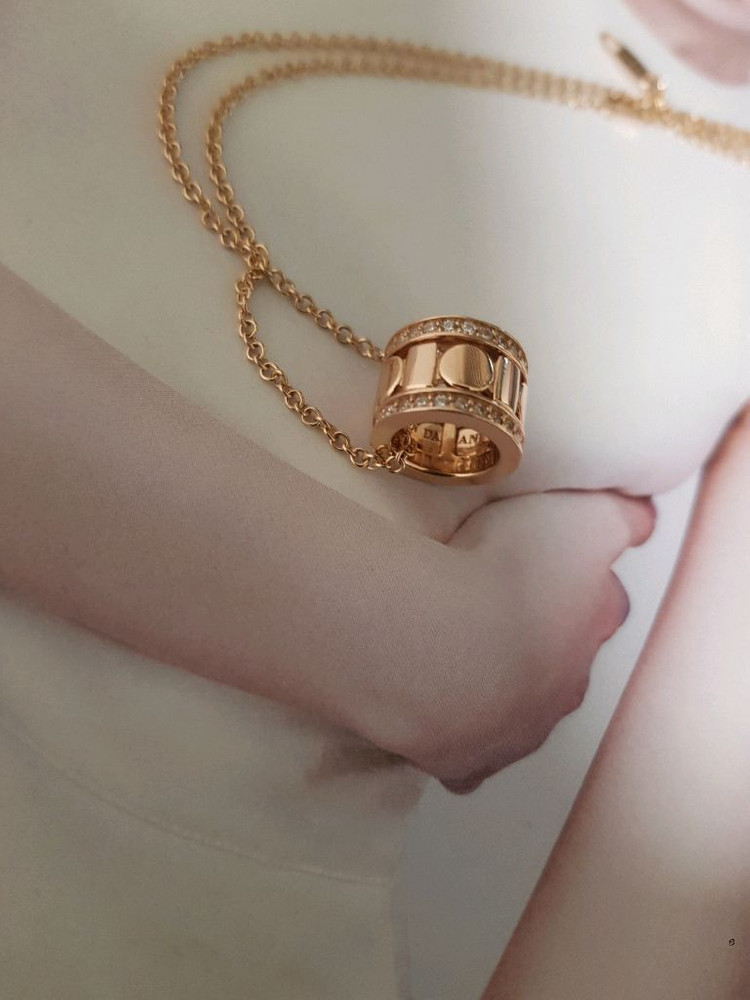18k 트렌디 릴 다이아 목걸이 이미지