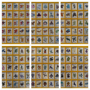 포켓몬 시즌5 30주년 띠부씰 150종 개봉 전종 이미지