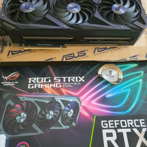 asus rog strix rtx3080 그래픽카드 이미지
