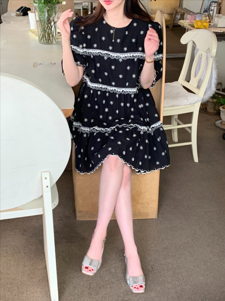 [새상품] 바이씨니 제작 인형 원피스 미니 블랙 이미지