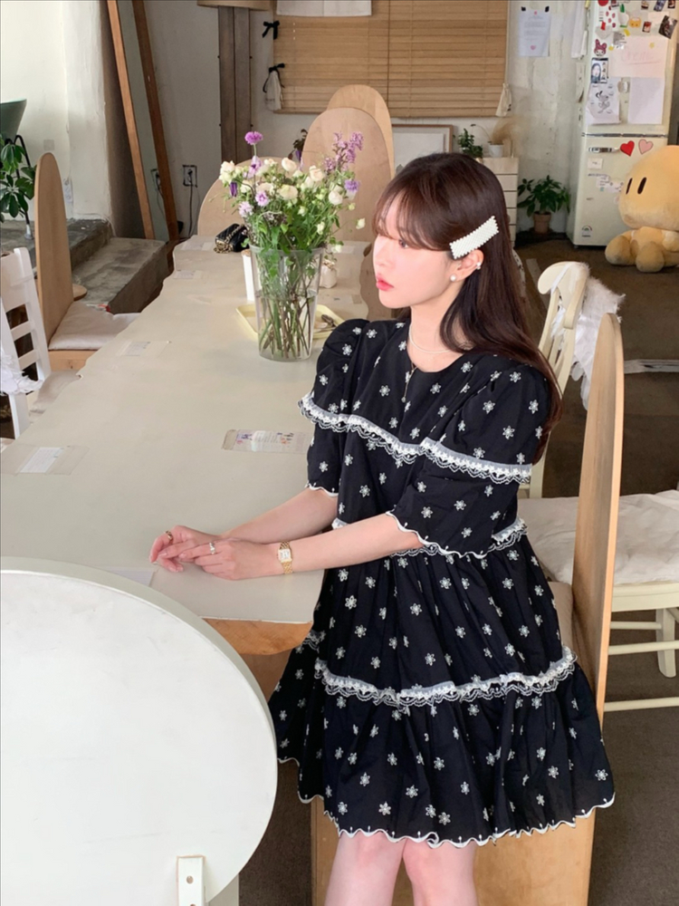 [새상품] 바이씨니 제작 인형 원피스 미니 블랙 이미지